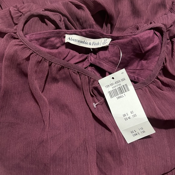 A & F Easy High-Neck Midi Dress - Size Small TALL - Picture 5 of 7